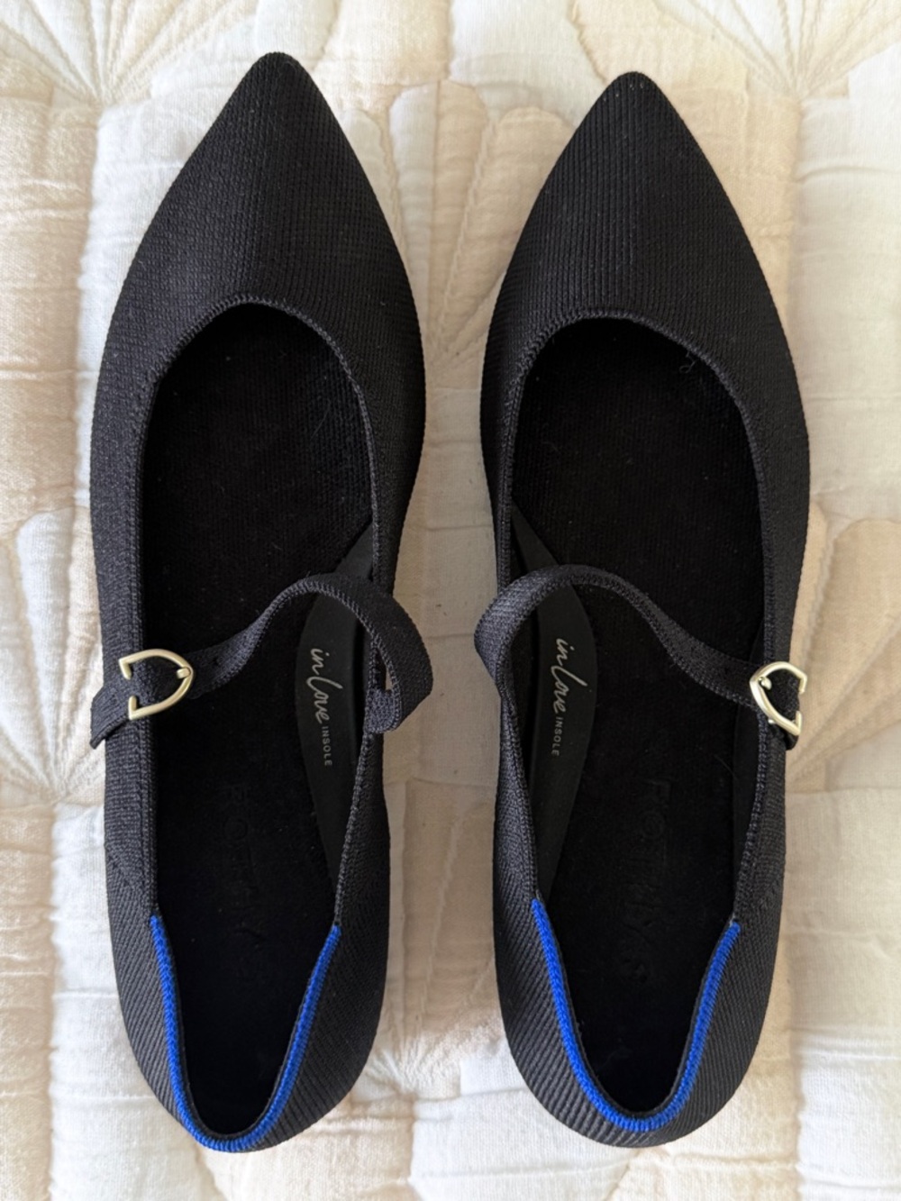 Rothy’s The Point Mary Jane II | Black | Size 7.5